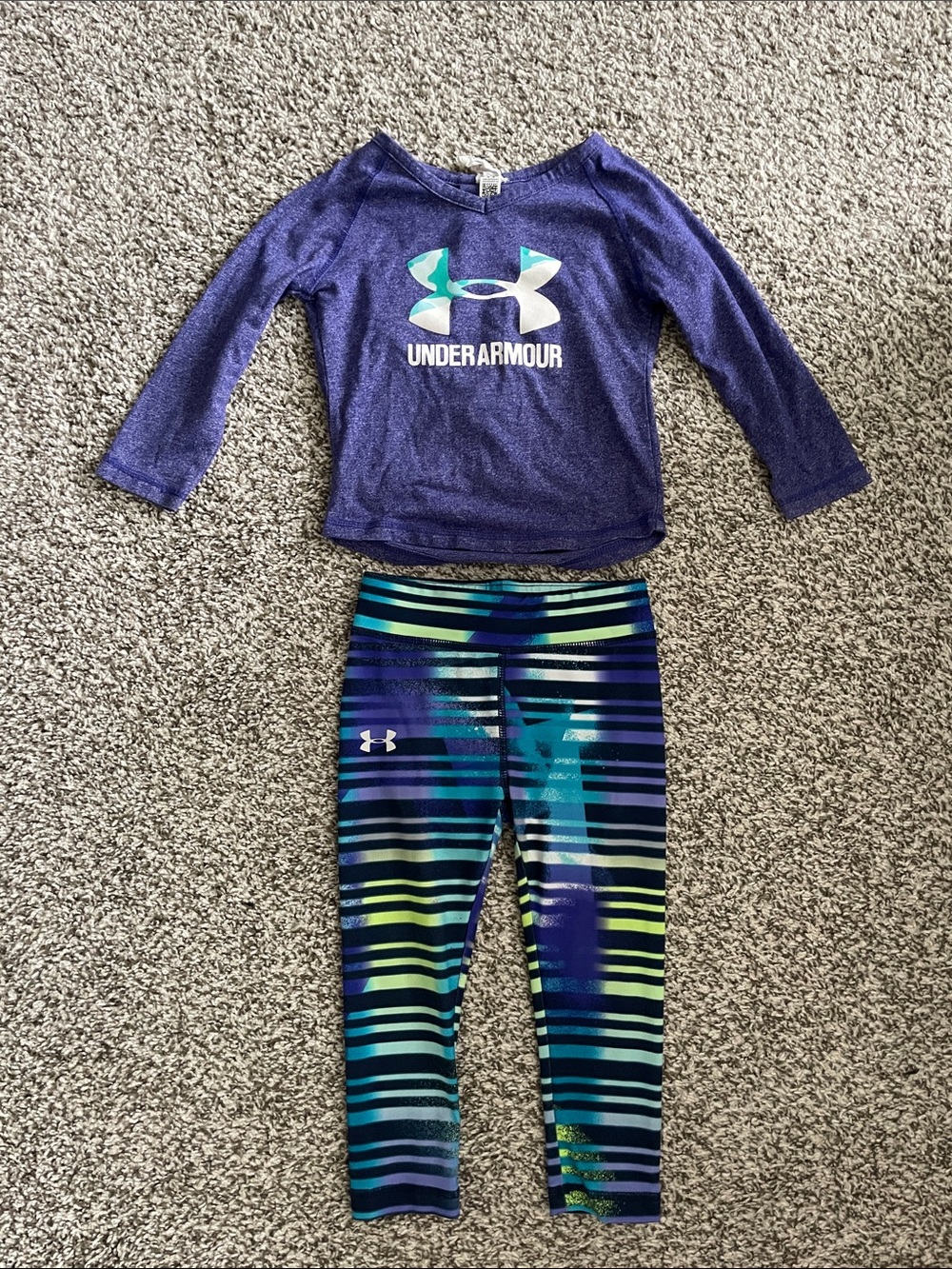 Under Armour size 2T outfit